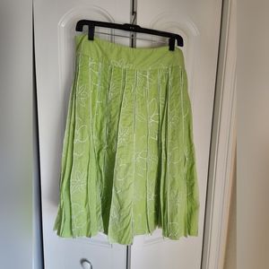 Coldwater Creek Cotton Skirt Sz S NEW!!